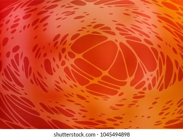 Vector doodle blurred template. Decorative shining childish illustration with doodles on abstract template. A completely new template for your business design.