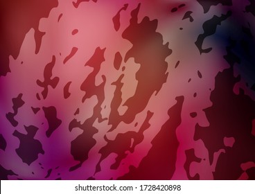 Vector Doodle Blurred Template. Doodle Illustration Made By Child In Origami Style With Gradient. A Completely New Template For Your Business Design.