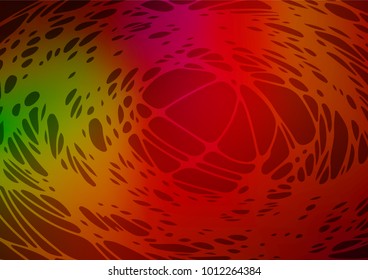 Vector doodle blurred template. Modern geometrical abstract illustration with doodles drawn by child. The doodle design can be used for your web site.
