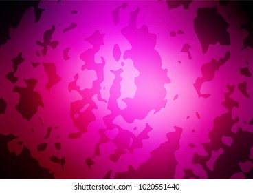 Vector doodle blurred template. Shining colored illustration with childish doodles in Arabic style. The completely new template can be used for your brand book.