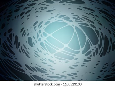 Vector doodle blurred template. Shining colored illustration with childish doodles in Arabic style. The completely new template can be used for your brand book.