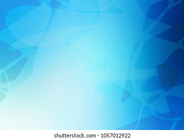 Vector doodle blurred template. Sketchy doodles drawn by child on blurred background. A new texture for your design.