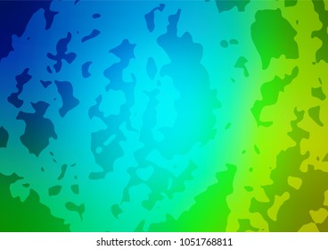 Vector doodle blurred texture. Colorful abstract illustration with lines drawn by child in Asian style. A completely new template for your business design.