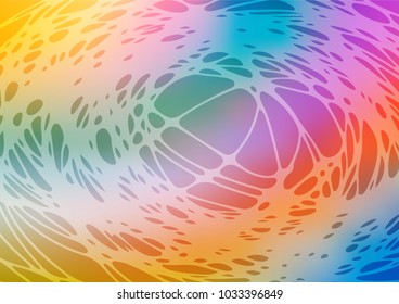 Vector doodle blurred texture. Decorative shining childish illustration with doodles on abstract template. A new texture for your design.