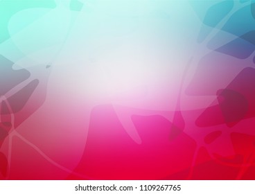 Vector doodle blurred texture. Doodles created by child on blurred abstract background with gradient. Hand painted design for web, leaflet, textile.