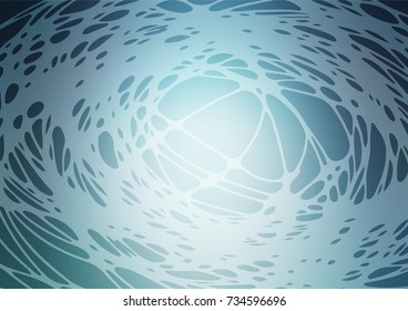 Vector doodle blurred texture. Doodle illustration made by child in Origami style with gradient. The template can be used as a background for cell phones.