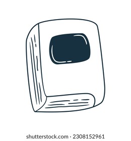 Vector doodle book vector hand drawn simple illustration