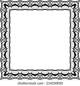 Vector Doodle Border. Eps8