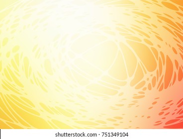 Vector doodle bright background. Childish elegant natural pattern with gradient. The pattern can be used for coloring books and pages for kids.