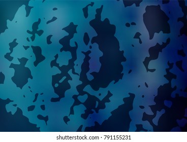 Vector doodle bright background. Childish elegant natural pattern with gradient. A new texture for your design.