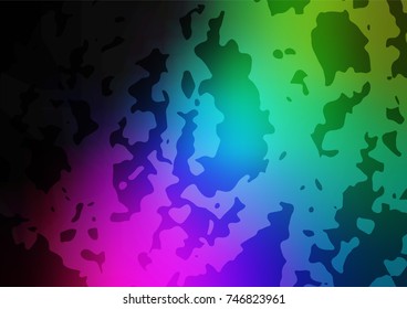 Vector doodle bright background. Colorful abstract illustration with lines drawn by child in Asian style. The best blurred design for your business.