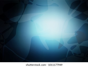 Vector doodle bright background. Doodles created by child on blurred abstract background with gradient. A new texture for your design.