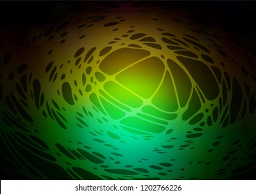 Vector doodle bright layout. Childish elegant natural pattern with gradient. Hand painted design for web, wrapping, wallpaper.