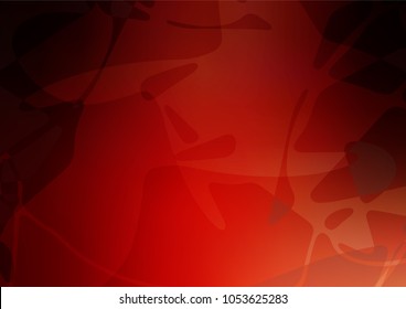 Vector doodle bright layout. Decorative shining childish illustration with doodles on abstract template. The completely new template can be used for your brand book.