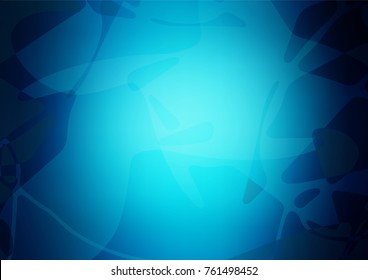 Vector doodle bright pattern. A vague abstract illustration with doodles drawn by child in Indian style. The template can be used as a background for cell phones.