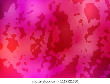 Vector doodle bright template. Childish elegant natural pattern with gradient. The elegant pattern can be used as a part of a brand book.
