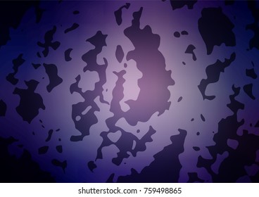 Vector doodle bright template. Doodles created by child on blurred abstract background with gradient. The pattern can be used for coloring books and pages for kids.