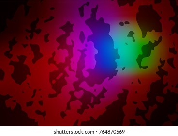Vector doodle bright template. Glitter abstract illustration with doodles and lines drawn by child. The elegant pattern can be used as a part of a brand book.