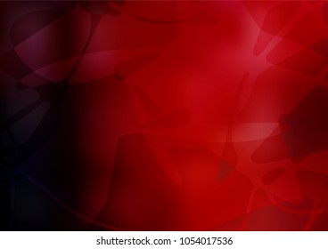 Vector doodle bright template. Doodle illustration made by child in Origami style with gradient. A completely new design for your business.
