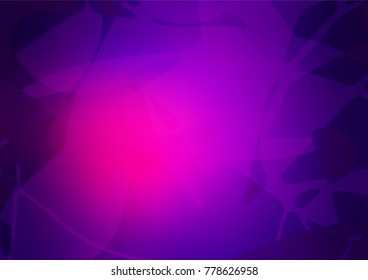 Vector doodle bright template. Doodle illustration made by child in Origami style with gradient. A completely new design for your business.