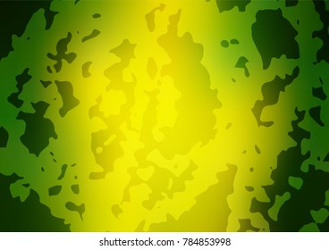 Vector doodle bright template. Doodle illustration made by child in Origami style with gradient. A new texture for your design.
