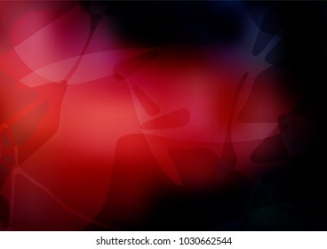 Vector doodle bright template. Sketchy doodles drawn by child on blurred background. The pattern can be used for coloring books and pages for kids.