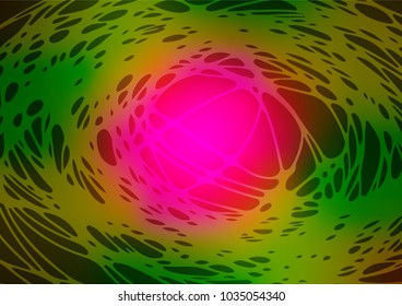 Vector doodle bright template. Sketchy doodles drawn by child on blurred background. A completely new template for your business design.