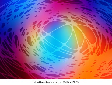 Vector doodle bright template. A vague abstract illustration with doodles drawn by child in Indian style. The textured pattern can be used for website.