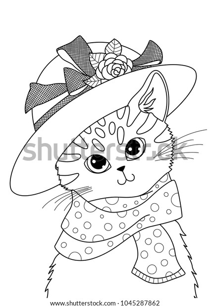 Vector Doodle Coloring Book Page Cute Stock Vector (Royalty Free ...