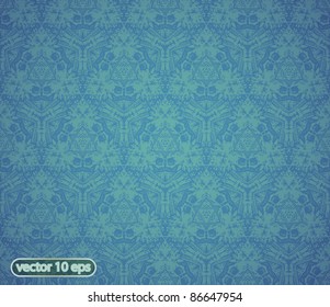 vector doodle cute seamless background