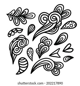 vector doodle elements