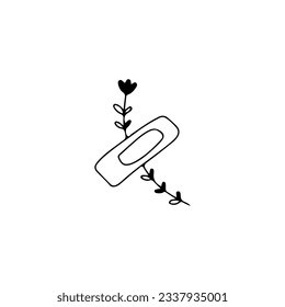 vector doodle flower illustration concept