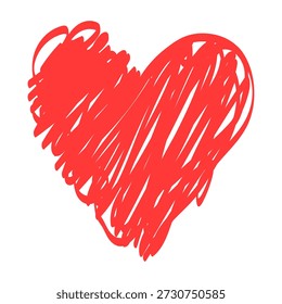 Vector doodle croquis de corazón. Una colección diversa de iconos de corazón dibujados a mano para el Día de San Valentín. Conceptos para el amor, citas, romance y más. Elemento para su diseño.