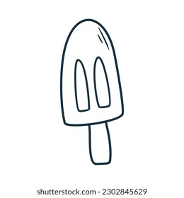 Vector doodle ice cream hand drawn clip art
