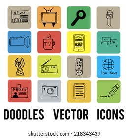 Vector Doodle Icons