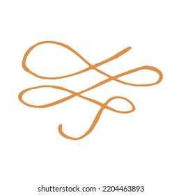 Vector doodle illustration of chaotic lines. For social media design, highlights, collages, backgrounds. Trendy scandi uniform
