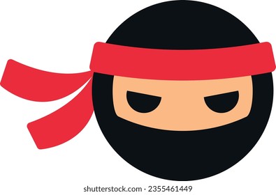 Vector doodle illustration of a person hiding behind a wall.