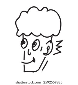 Vector Doodle Illustrations in various abstract shapes