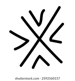 Vector Doodle Illustrations in various abstract shapes
