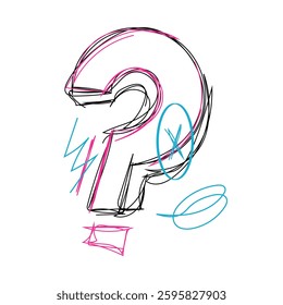 Vector Doodle Illustrations in various abstract shapes	
