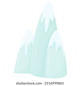 Vector doodle mountains with pine trees. Hand drawn collection of hills and peaks silhouettes. Abstract nature landscapes. Outline hillside illustration.