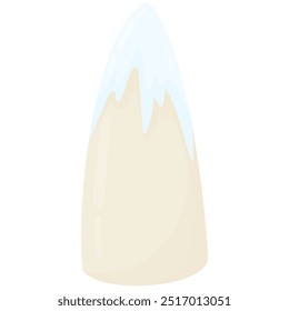 Vector doodle mountains with pine trees. Hand drawn collection of hills and peaks silhouettes. Abstract nature landscapes. Outline hillside illustration.