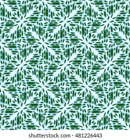 Vector Doodle Seamless Color Lines Pattern Background