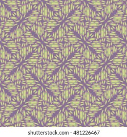 Vector Doodle Seamless Color Lines Pattern Background