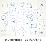 vector doodle symbol design elements