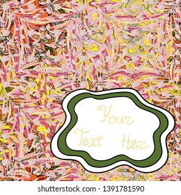 Vector. Doodles neutral, white and pink on colors. Seamless Beautiful fabric pattern.