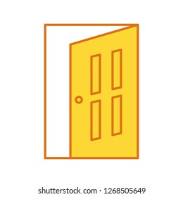 Vector door icon
