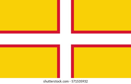 Vector DORSET County Flag