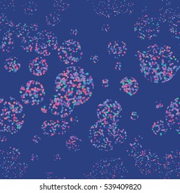 Vector dot color pattern. Geometric background