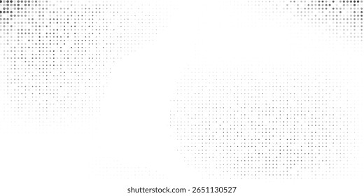 Vector dot gradient texture. Vanishing polka dot background. Repeating dots illustration abstract simple